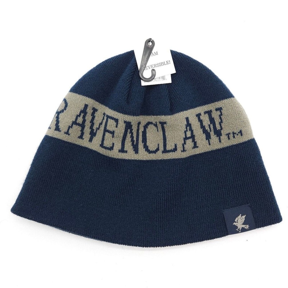 Ravenclaw Harry Potter Knit Beanie Hat From Universal Studios Blue Winter Cap